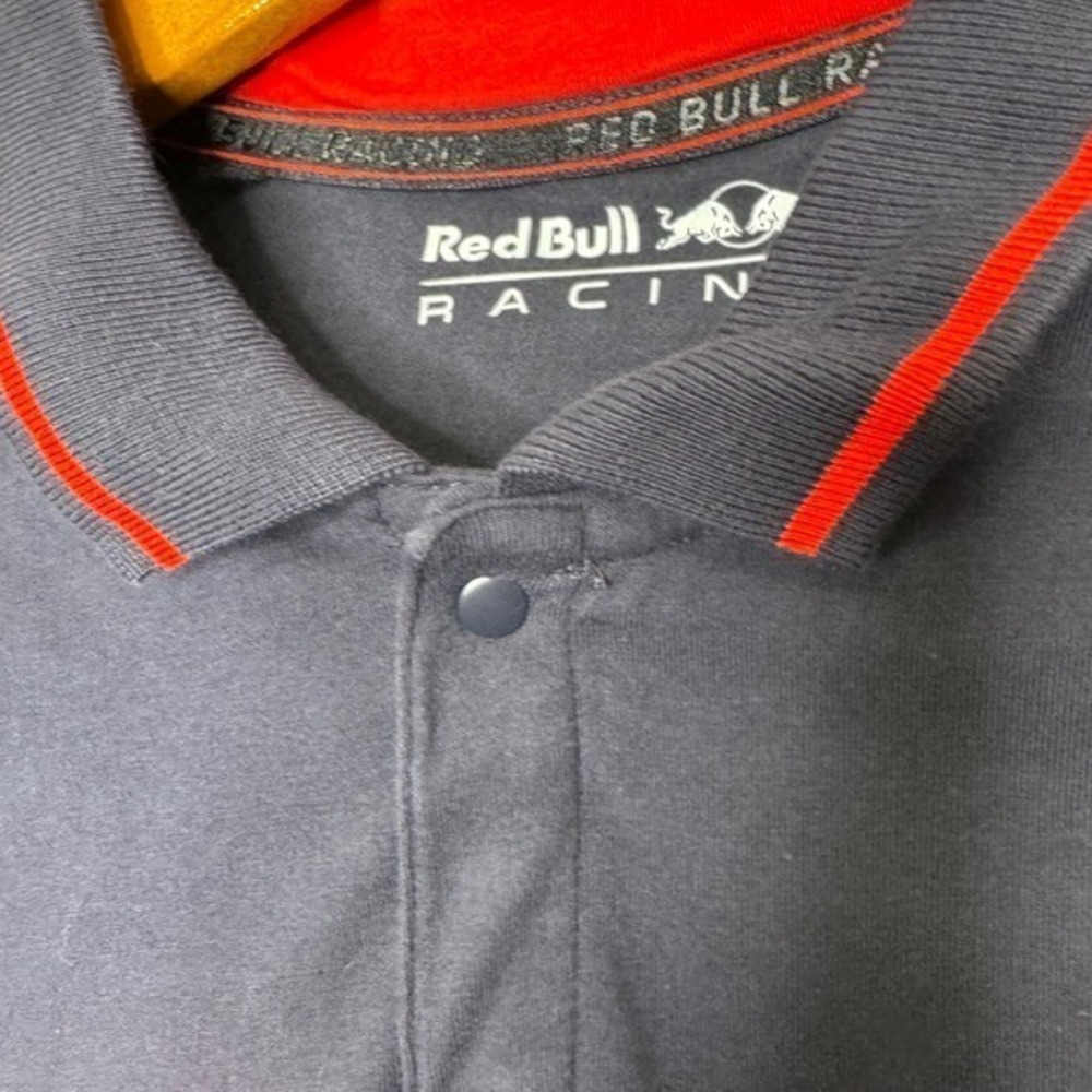 Red Bull‎ Racing Polo Shirt Mens Large Blue/Red - Picture 3 of 11